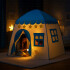 Carpa Casita Para Niños Chicos Casa Ventana Tipi Desarmable IMBACK Color Celeste Carpa Casita Para Niños Chicos Casa Ventana Tipi Desarmable IMBACK Color Celeste