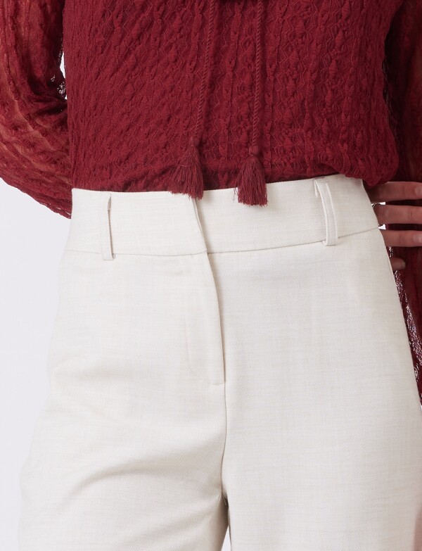 Pantalon Sastrero BEIGE CLARO