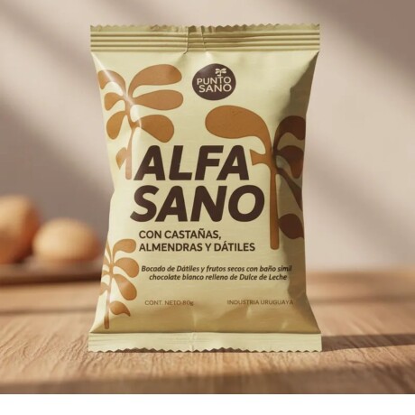 Alfajor Alfasano 85gr Caja x8 unidades Chocolate Blanco