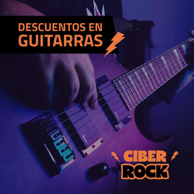 Descuentos en guitarras - Cyber Rock 2026