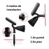Pincho Farol RGB x10 Luz Led Colores Jardin Estaca Exterior Pincho Farol RGB x10 Luz Led Colores Jardin Estaca Exterior