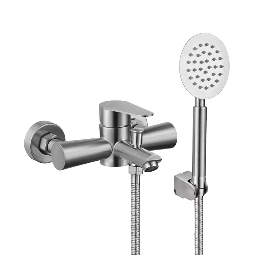 Grifería de ducha Monocomando Exterior con transferencia Celtic Gris Satinado Grifería De Ducha Monocomando Exterior Con Transferencia Celtic Gris Satinado