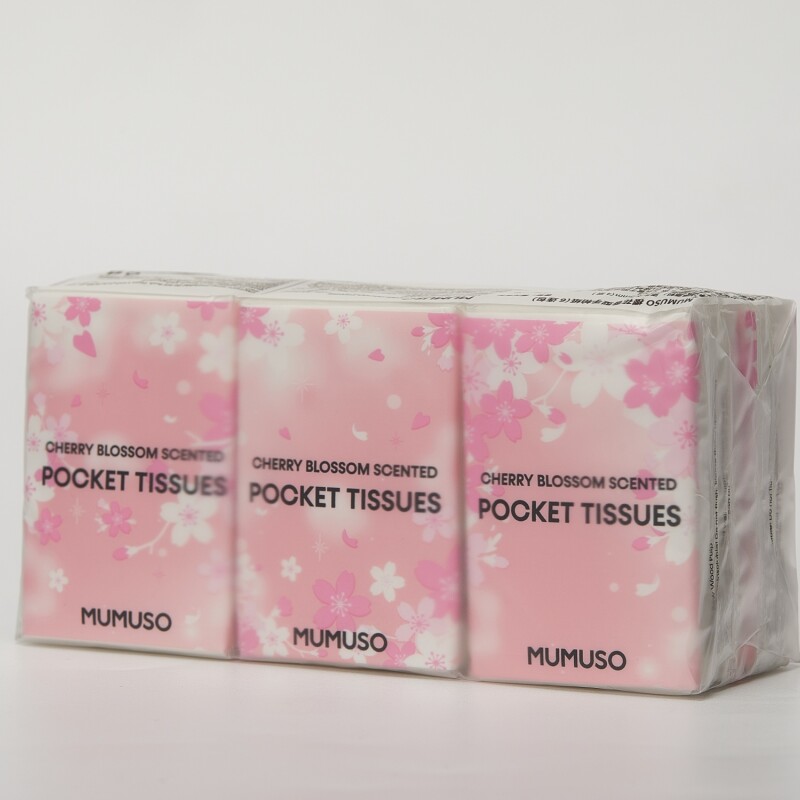 PAÑUELOS DE BOLSILLO PERFUMADOS DE FLOR DE CEREZO PAÑUELOS DE BOLSILLO PERFUMADOS DE FLOR DE CEREZO