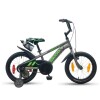 Bicicleta Baccio R.16 Niño Bambino Dlx Gris/verde.