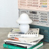 Lampara de vidrio para mesa USB vintage Mushroom Lampara de vidrio para mesa USB vintage Mushroom