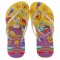 Sandalias Infantiles Havaianas Kids Slim Princes Amarillo - Dorado