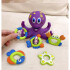 Juguete Pulpo Flotador Baño Agua Playa Piscina Infantil Bebe Variante Color Violeta