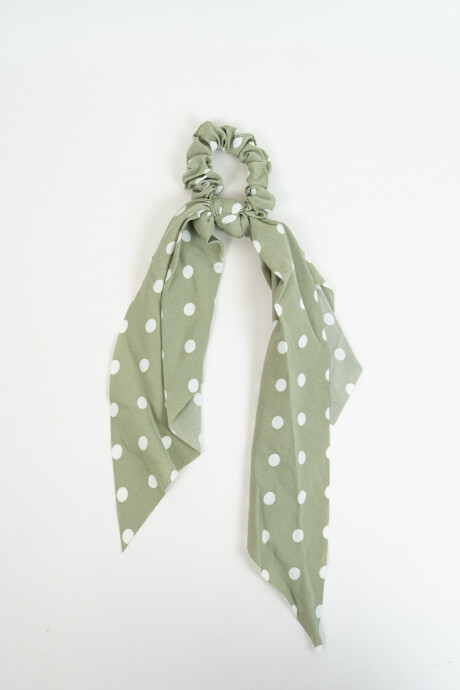 Gomita De Pelo Rosa Verde