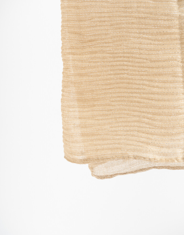 Pashminas Con lurex Pashmina Plisada Degradé - Combinacion Bicolor