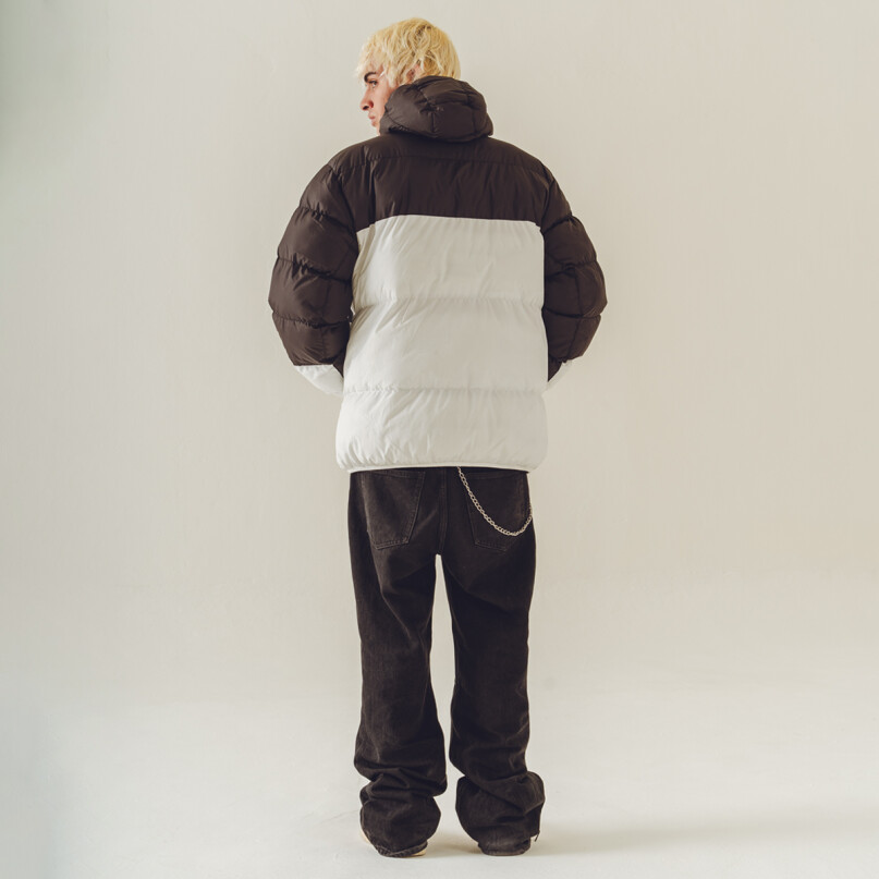 KAMPERA PUFFER NEGRO/BLANCO KAMPERA PUFFER NEGRO/BLANCO