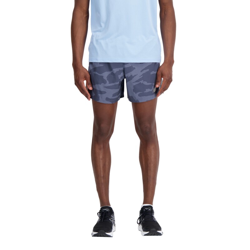 Short New Balance de Hombre - Accelerate 5 Inch - MS23229GR GREY