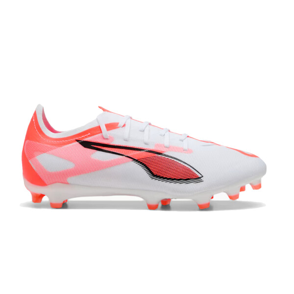ULTRA 5 MATCH FG AG - PUMA BLANCO/NARANJA