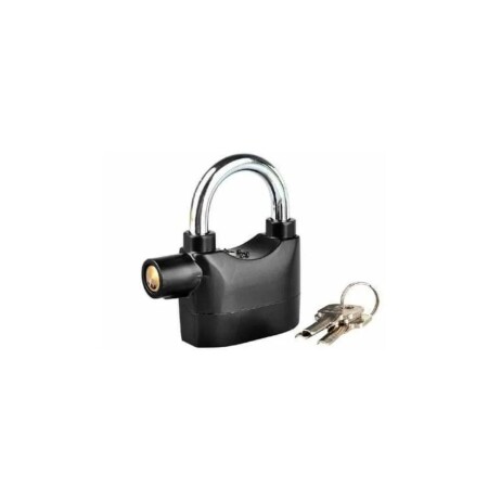 CANDADO PARA MOTO BICE CON ALARMA 10MM NEGRO
