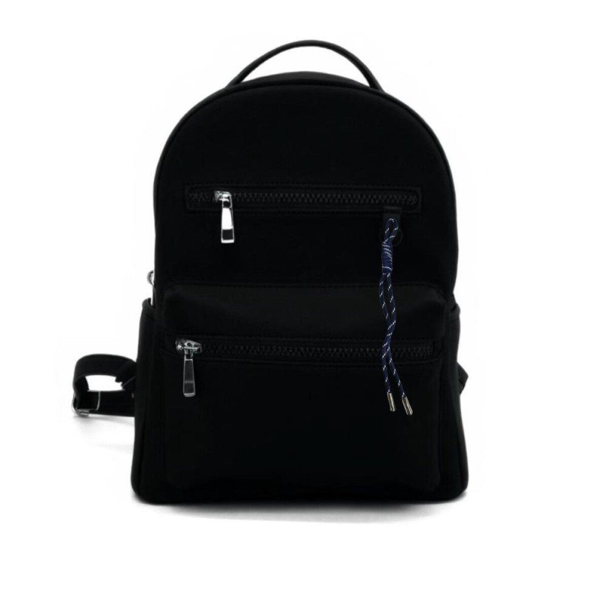 Mochila tres bolsillos - negro 