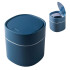 Mini Cubo Tapa De 2l Papelera Basura Plastico Mesada Variante Color Azul Oscuro