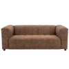 SOFA 3 PUESTOS SLICES- 402254 MARRON OSCURO(CD) Unica