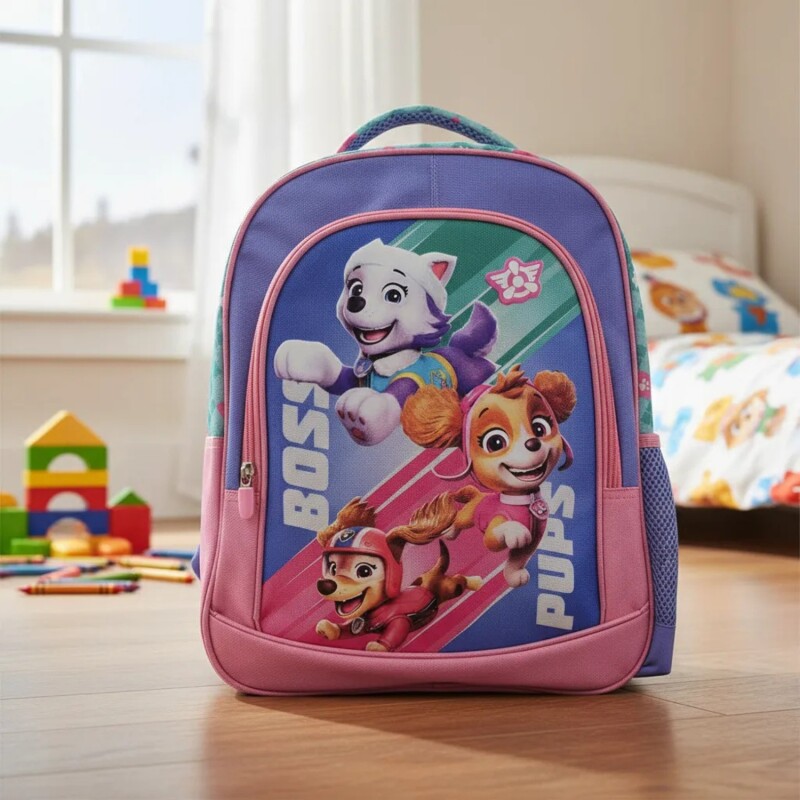 Mochila Nickelodeon Escolar 40x30x12 Cm Paw Patrol Para Niñas Uso Escolar Diario Mochila Nickelodeon Escolar 40x30x12 Cm Paw Patrol Para Niñas Uso Escolar Diario