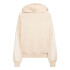 Canguro de Mujer Adidas Kit 3 Stripes Beige - Blanco