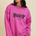 SWEATER DENEB RUSTY Fucsia