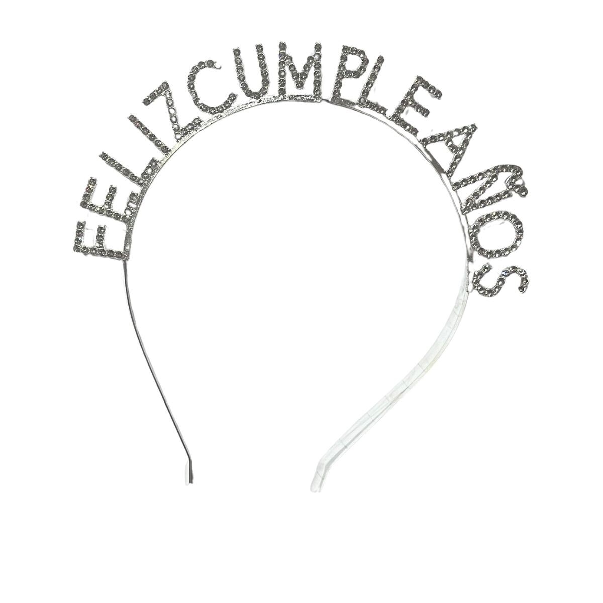 Vincha Feliz Cumpleaños Strass 