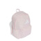 Mochila Unisex Adidas Classic 3 Bar Logo Rosa - Blanco