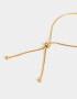 Pulseras Flexibles Acero quirúrgico Pulsera Flexible Acero Quirúrgico Con Dije - Dorado
