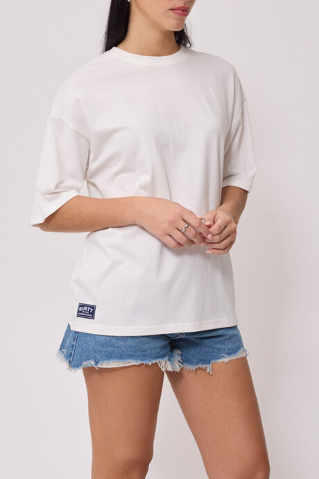 T-SHIRT LIORA RUSTY Blanco