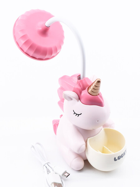 LAMPARA UNICORNIO BLANCO