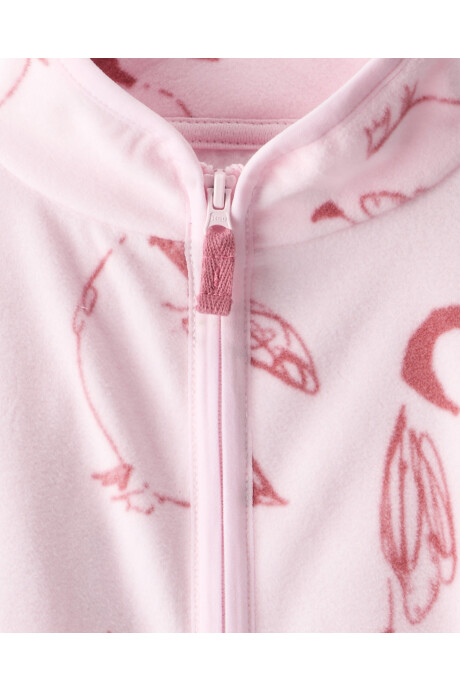 Campera de micropolar, diseño pingüinos Sin color