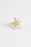 Anillo spot elastizado dorado