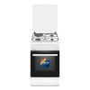 Cocina Enxuta CENX5546 Combinada 3h y 1d Blanca Cocina Enxuta Cenx5546 Combinada 3h Y 1d Blanca