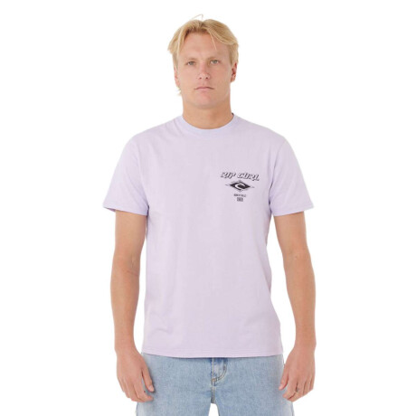 Remera Rip Curl Fade Out Icon Violeta