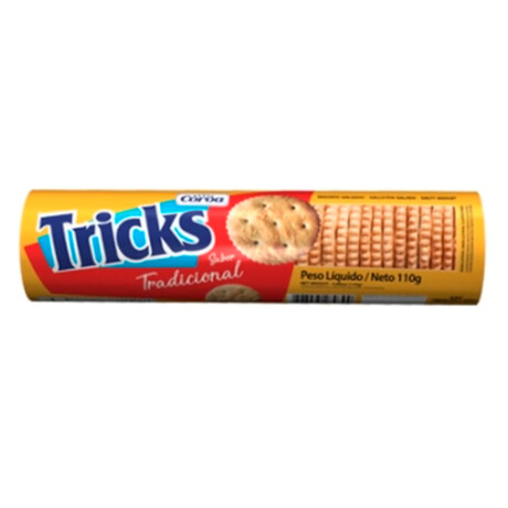 GALLETITA TRICKS TUBO SALADA CRACKERS 110GRS COROA Tradicional
