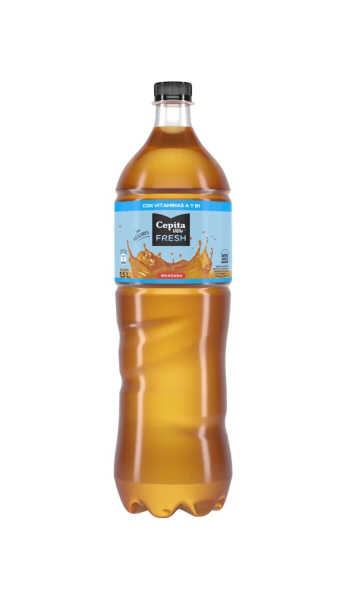 JUGO CEPITA 1.5 LITROS MANZANA (GRANDE) FUNDA X 6 