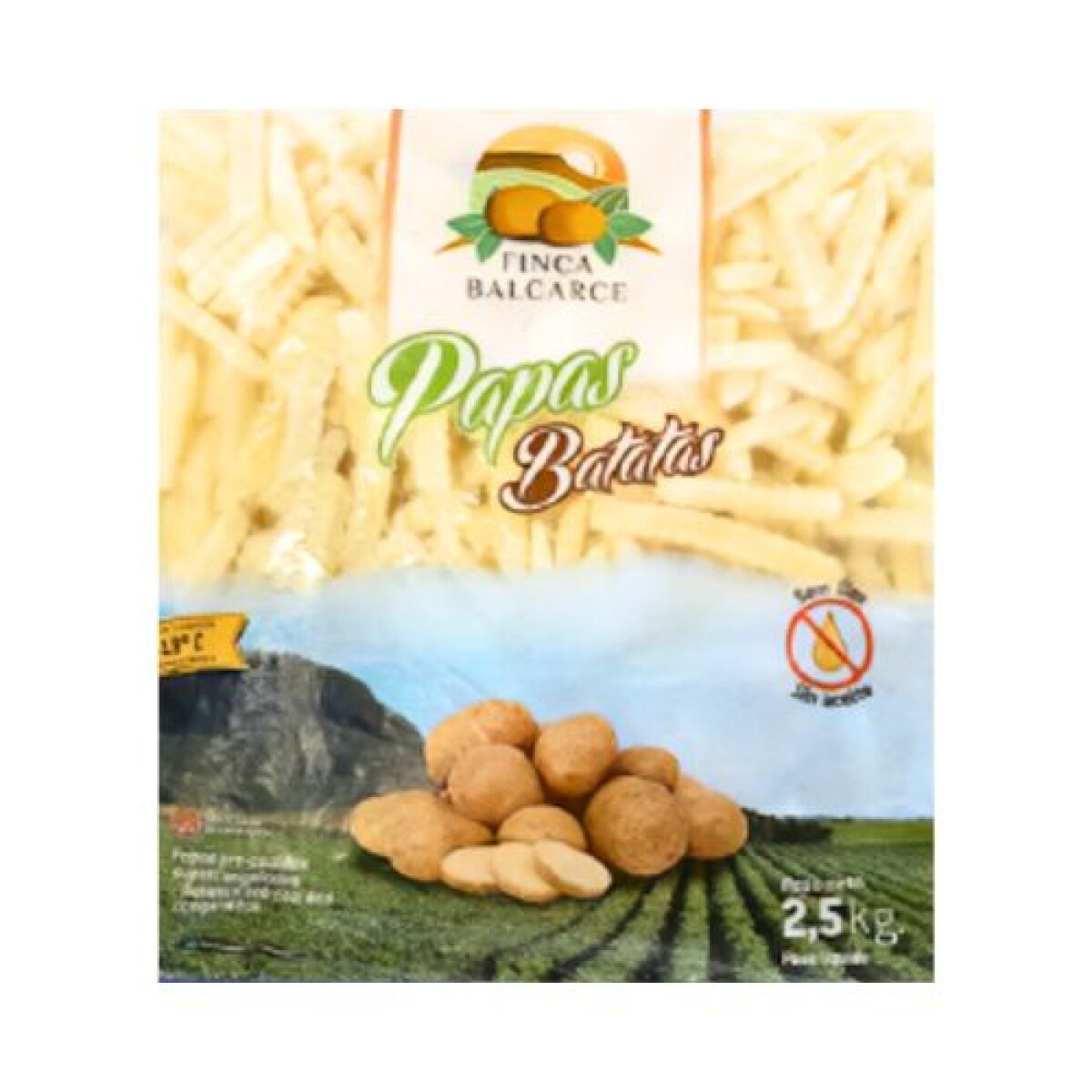 Papas ondeadas Finca Balcarce - 2,5 kg 