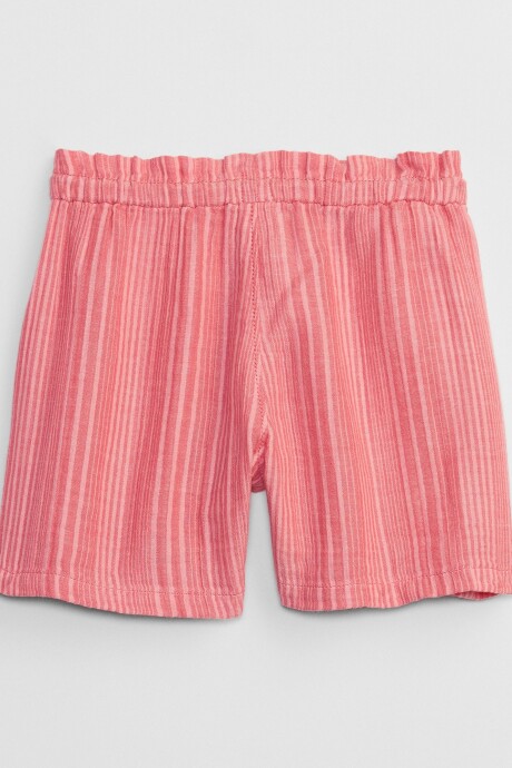 Short Utility Con Elástico Niña Sugar Coral