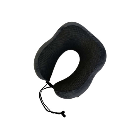 Almohada de viaje con memoria y funda Negra
