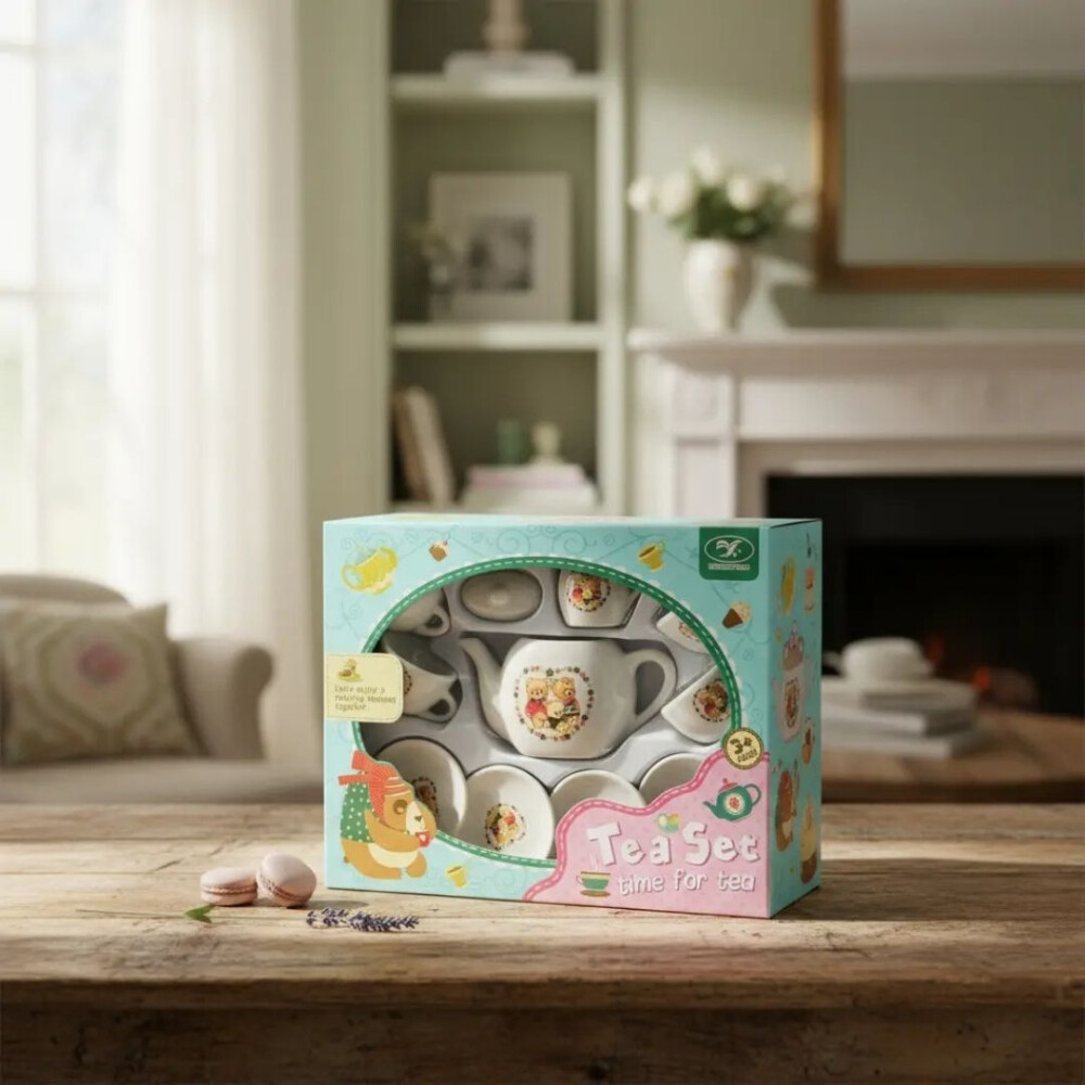 Juego De Té En Porcelana Infantil Juego De Té En Porcelana Infantil