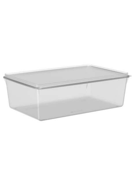 CONTENEDOR 4,50L DE PLASTICO BASIC NATURAL CONTENEDOR 4,50L DE PLASTICO BASIC NATURAL