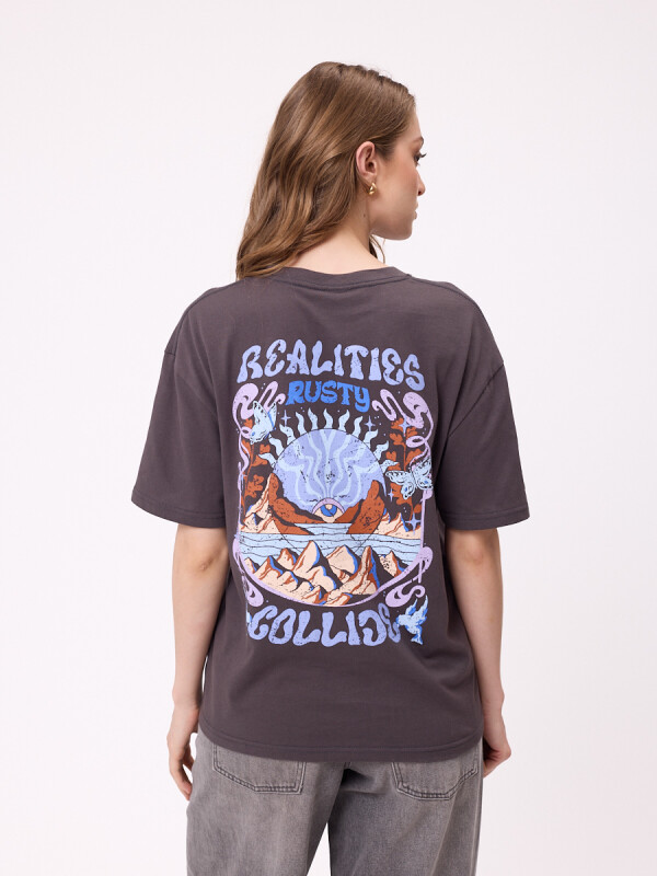 T-SHIRT COPPA RUSTY Gris Oscuro