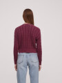 Sweater Linni Bordeaux Oscuro