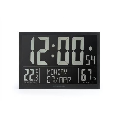 Reloj de pared Muse M-160WMC 42cm con pantalla LCD Reloj de pared Muse M-160WMC 42cm con pantalla LCD