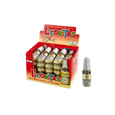 CHOCOLATE FEL FORT LICORITAS DISPLAY 25PCS 20GRS CHOCOLATE FEL FORT LICORITAS DISPLAY 25PCS 20GRS