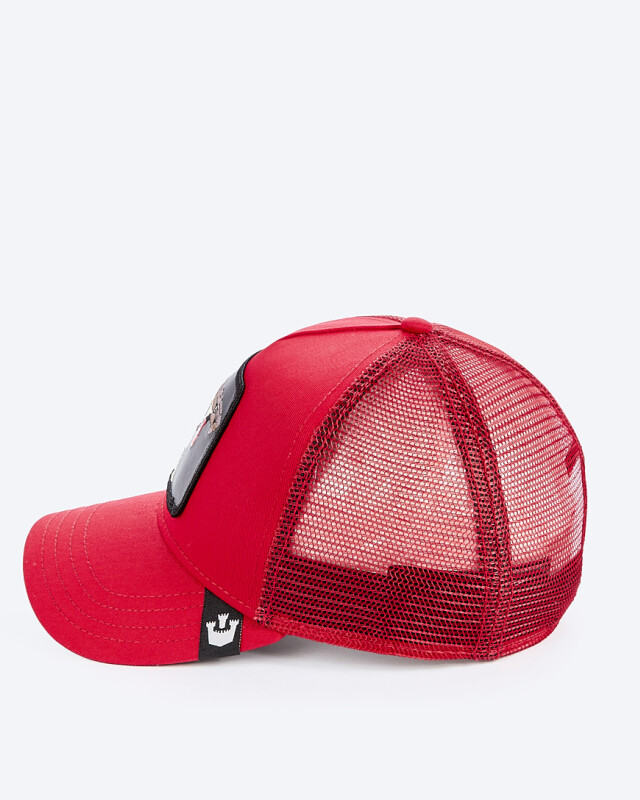 Gorra Goorin Bros Trucker Baseball - The King Cobra Rojo