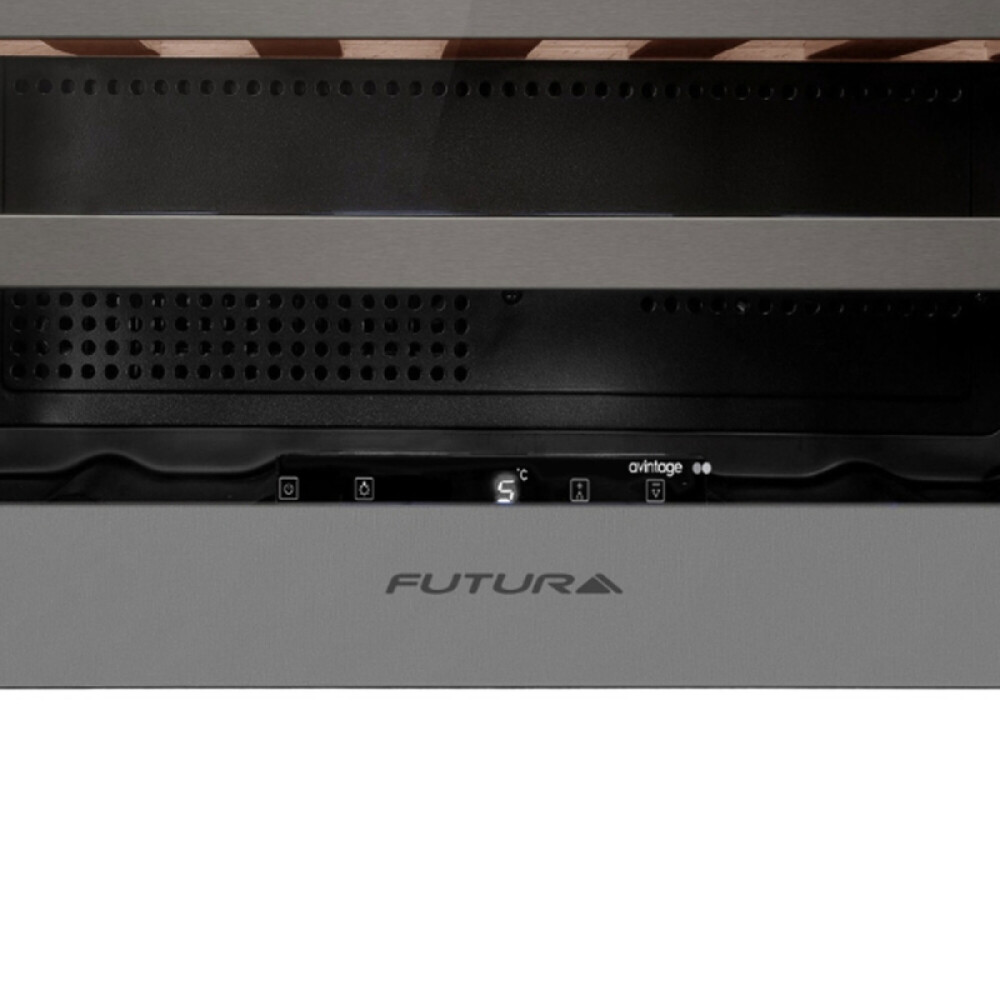 Enfriadora de vino Futura Plus FUT-EV22X acero inox. 22 botellas acero inoxidable