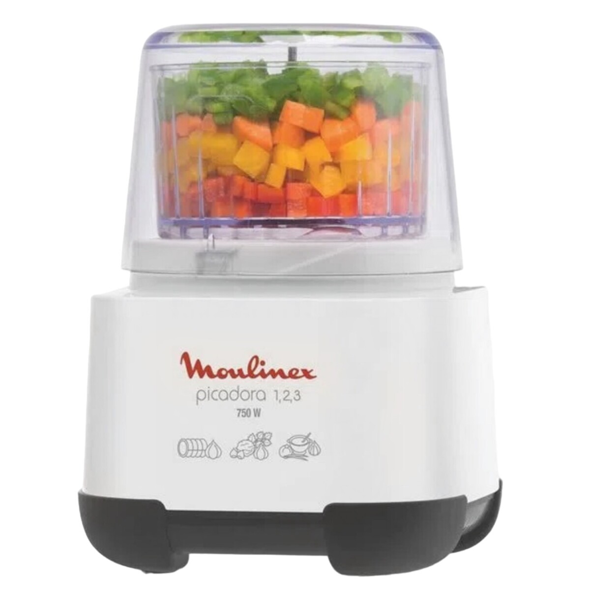 Picadora de Alimentos Moulinex 1-2-3 750w 300g 