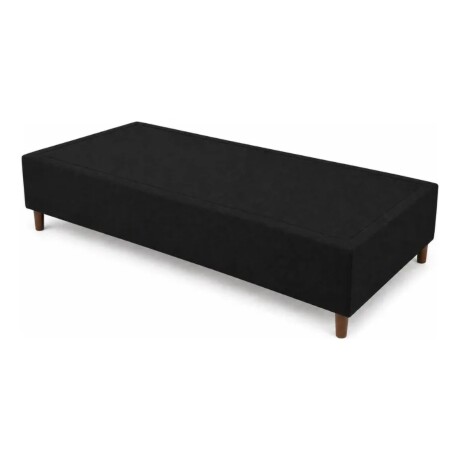 Sommier 1 Plaza HAMPTONS Mercury 90X190 Negro