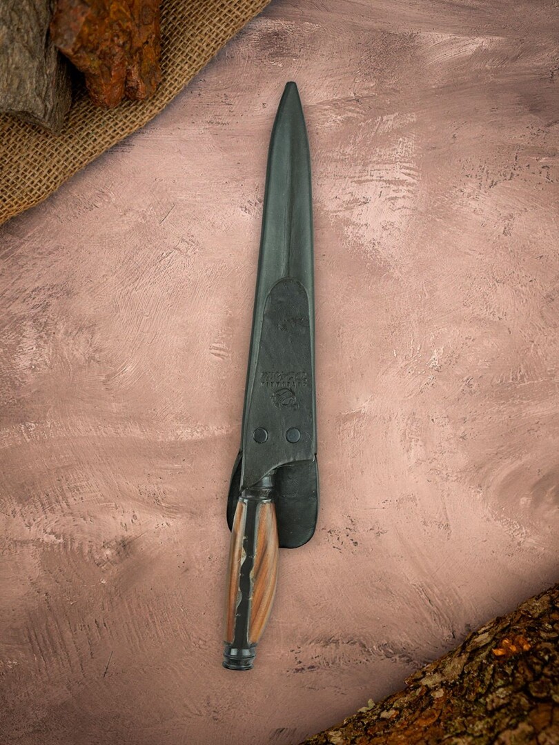 Cuchillo forjado, Cabo Invertido Especial Fosfatada Lisa
