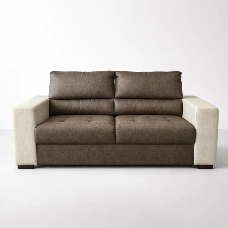 SOFA 3 CUERPOS EN TELA COMBINADA SOFA 3 CUERPOS EN TELA COMBINADA