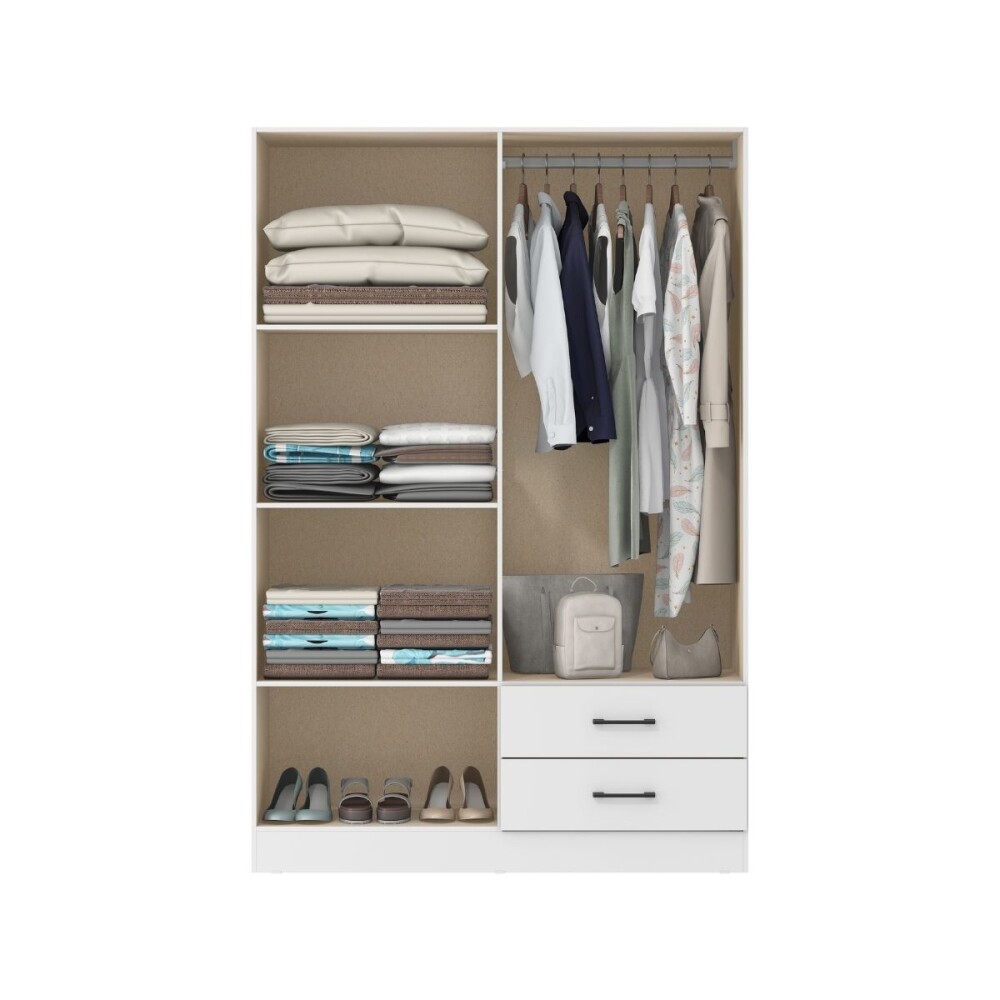 ROPERO - 4 PUERTAS PLATINUM BLANCO